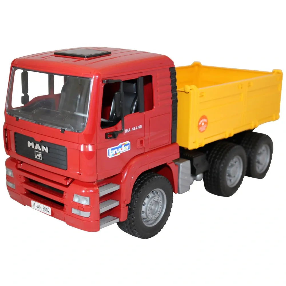 Bruder MAN TGA Construction Truck with Liebherr Excavator Toy