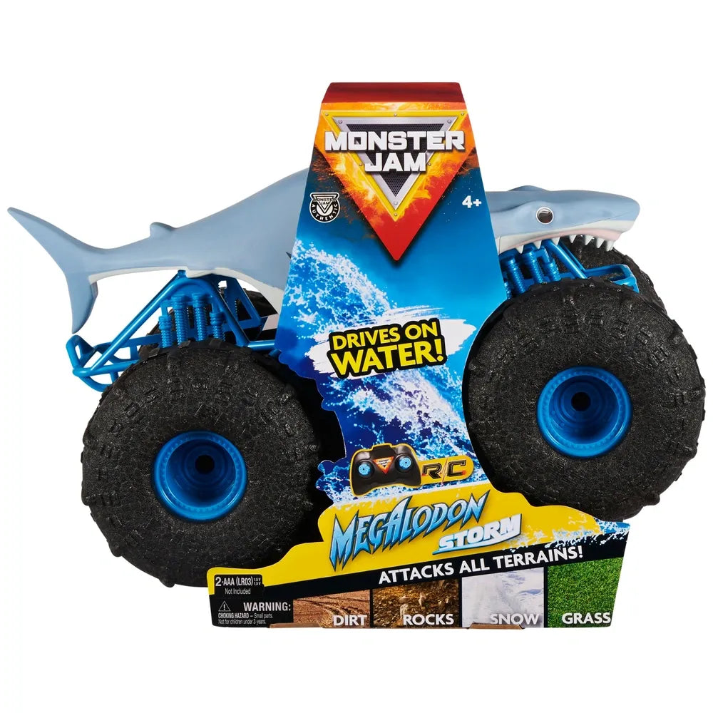 Monster Jam 1:15 RC All-Terrain Megalodon Storm Monster Truck