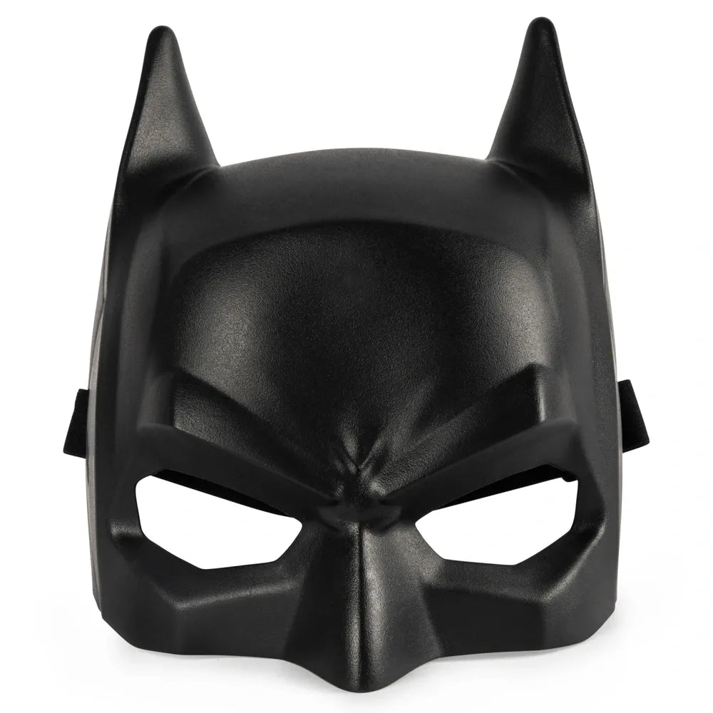 DC Batman Costume Accessories Mask & Utility Belt Gear-Up Set for Kids