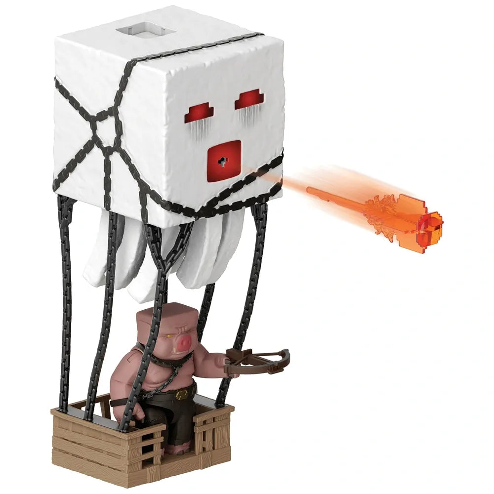 Minecraft Movie Blast Attack Ghast Adventure Playset