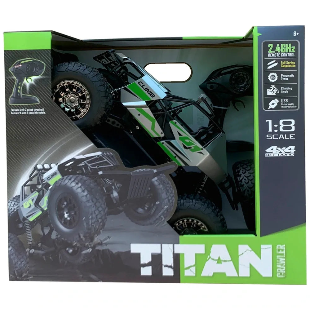 Titan Crawler RC Truck 1:8 Scale – Remote Control
