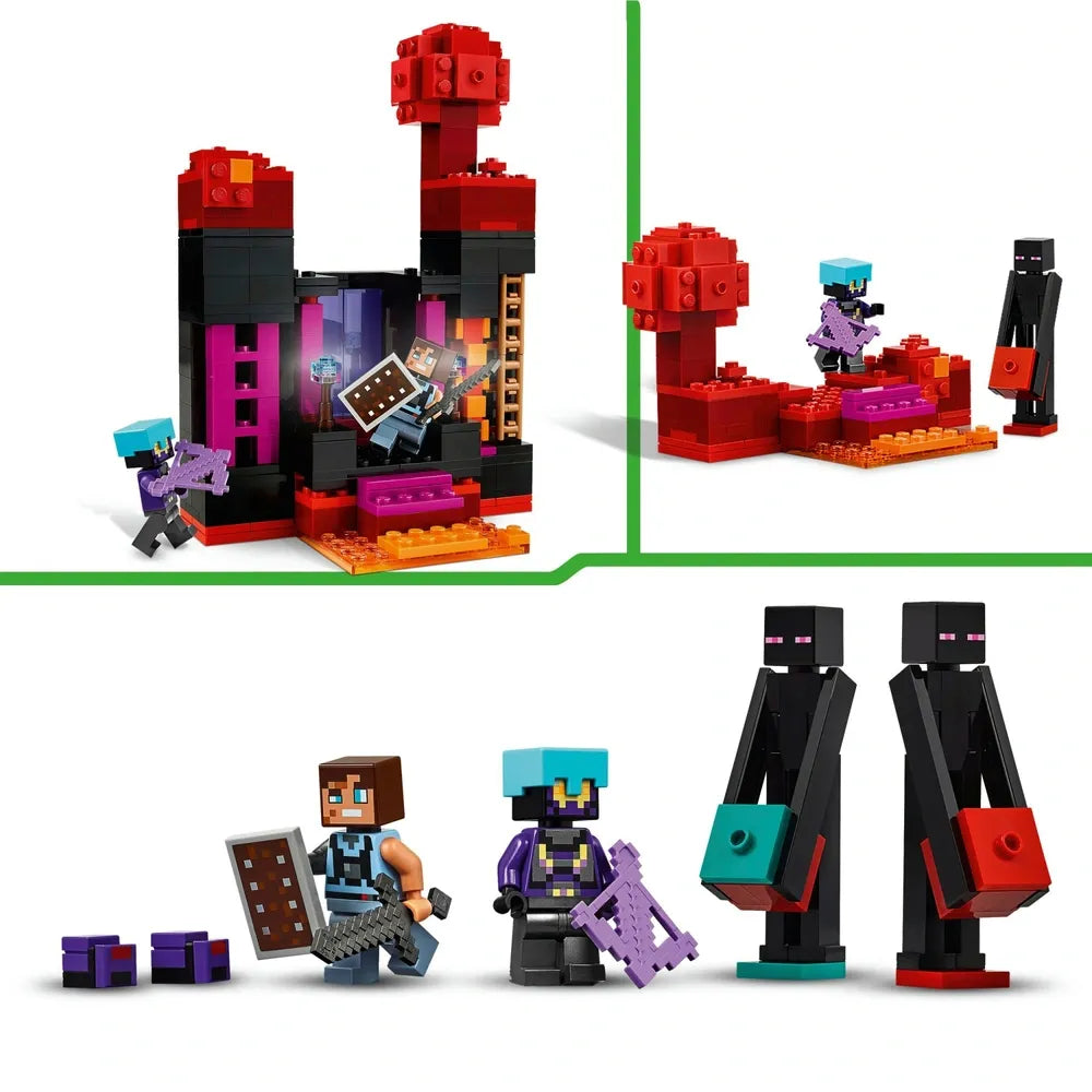 LEGO Minecraft 21279 Enderman Tower Playset