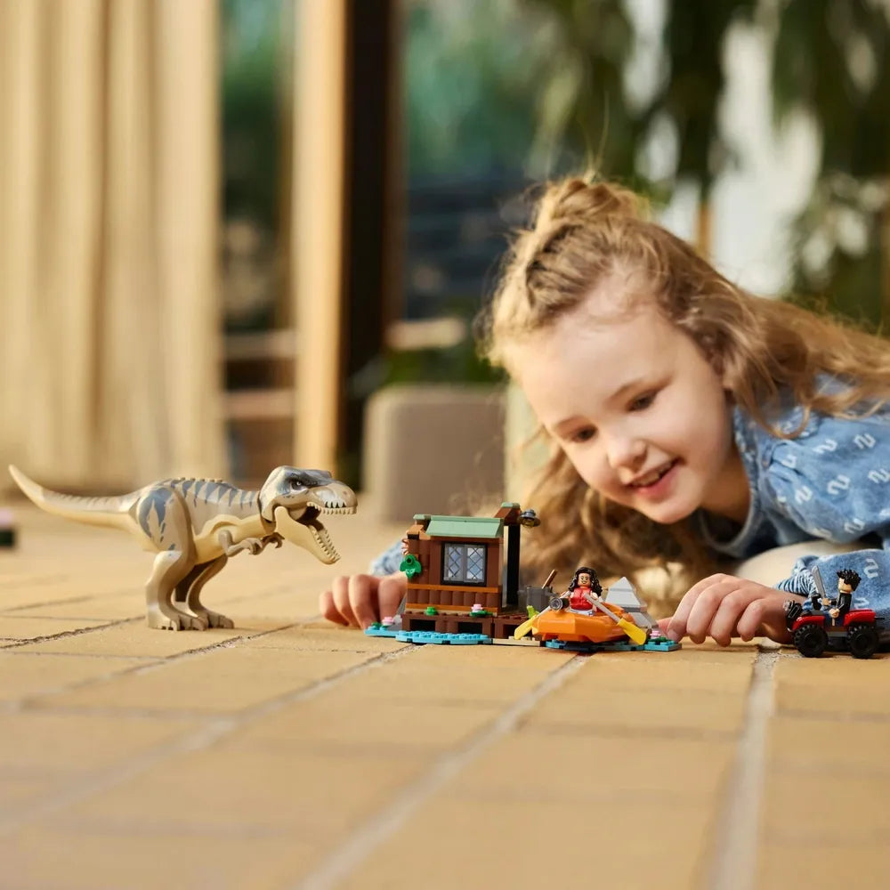 LEGO Jurassic World 76975 T. Rex River Escape Adventure Set