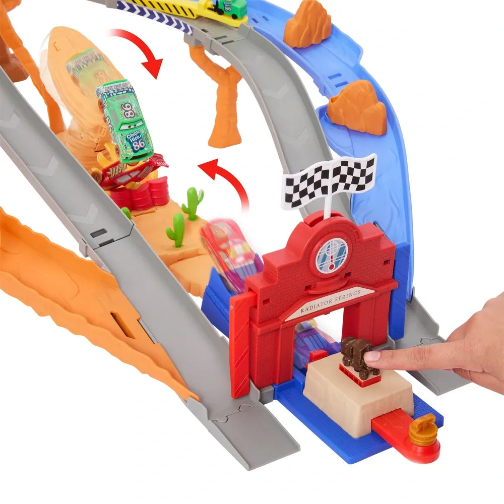 Disney Cars Rescue Road Raceway Adventure Playset