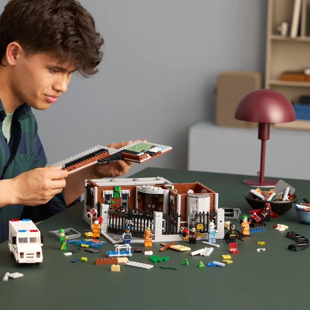 LEGO DC Batman 76300 Arkham Asylum Building Set for Adults Collectors