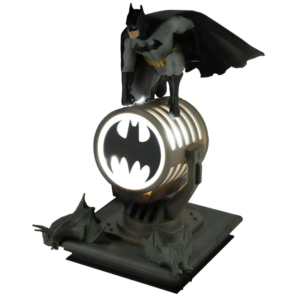 Batman Figurine Lamp Collectible LED Night Light for Kids and Fans