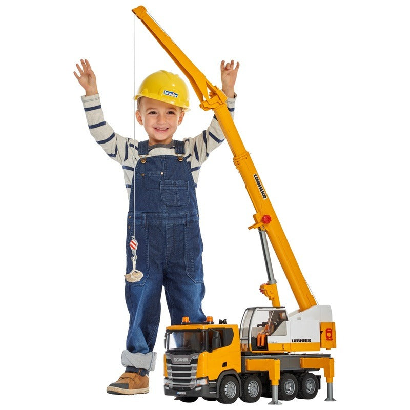 Bruder Scania Super 560R Liebherr Crane Truck with Lights & Sounds