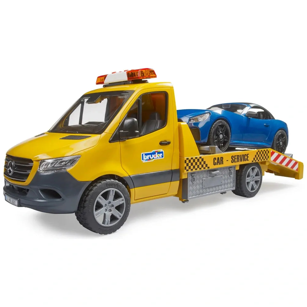 Bruder Mercedes-Benz Sprinter Car Transporter with Roadster Toy