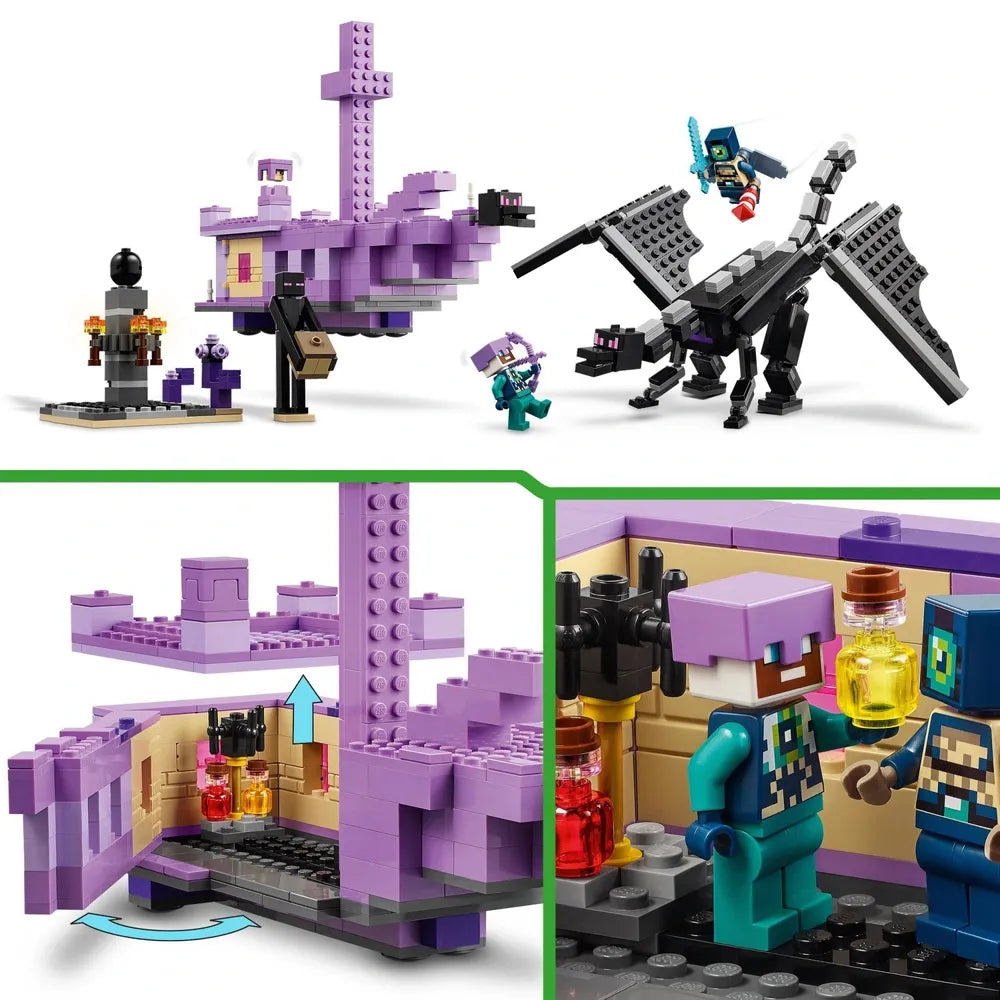 LEGO Minecraft The Ender Dragon and End Ship Set 21264