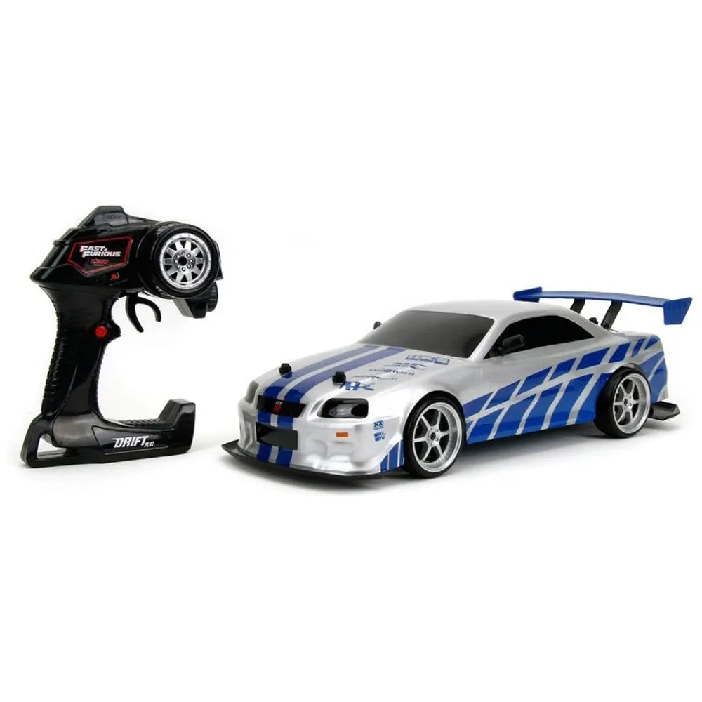 Fast & Furious 1:10 Brian’s Nissan Skyline GT-R (R34) RC Car