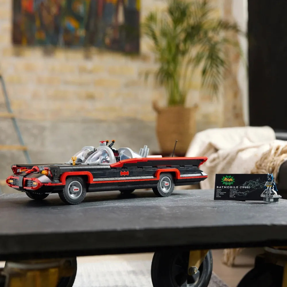 LEGO DC 76328 Batman Classic TV Series Batmobile Display Set for Adults