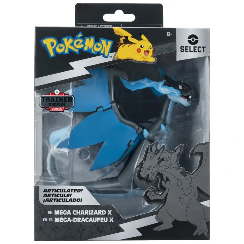 Pokémon Select Action Figure – Mega Charizard X 15cm
