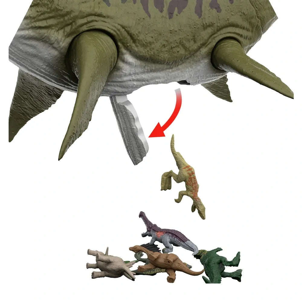 Rebirth Super Colossal Mosasaurus Dinosaur Figure – Jurassic World