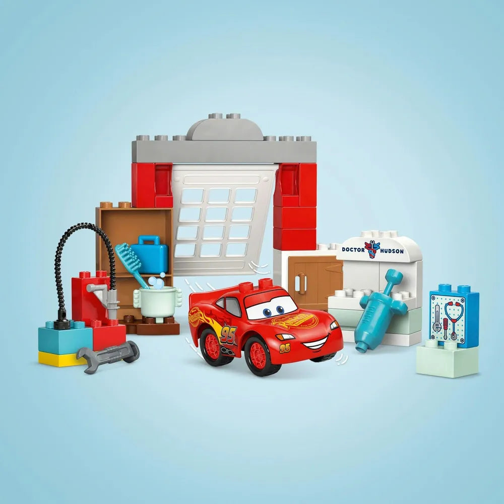 LEGO DUPLO 10456 Disney Pixar Cars McQueen’s Visit to Doc’s Garage Set