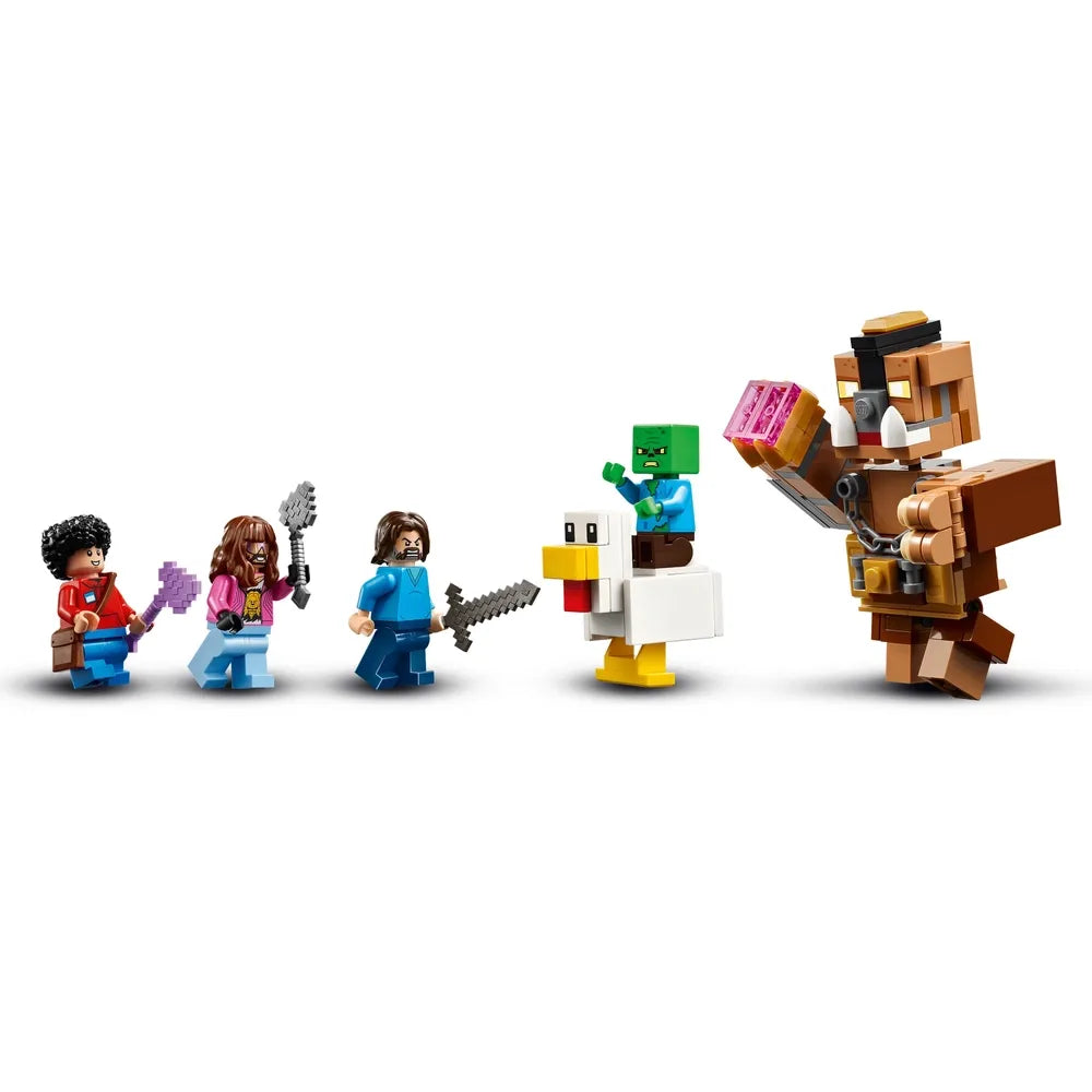 LEGO Minecraft 21272 Woodland Mansion Battle Ring Adventure Set