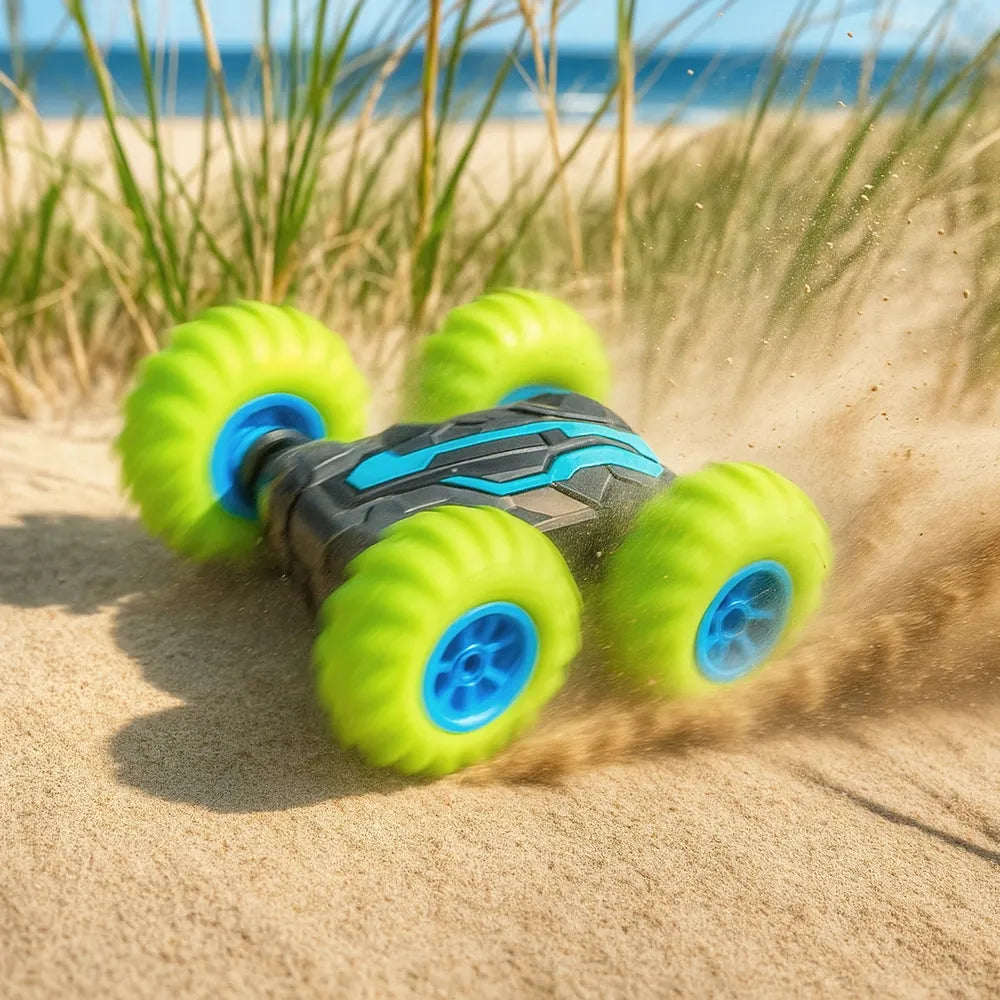 Speed Cyclone RC Car Toy – Green