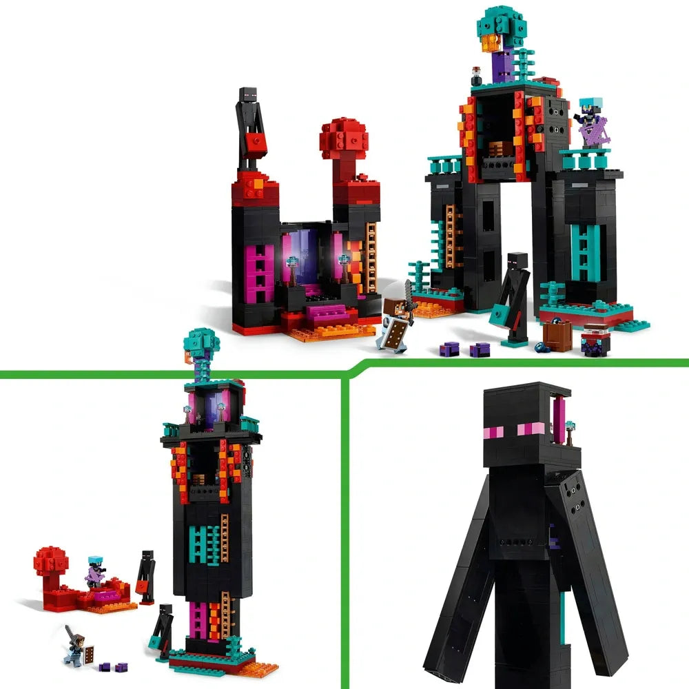 LEGO Minecraft 21279 Enderman Tower Playset