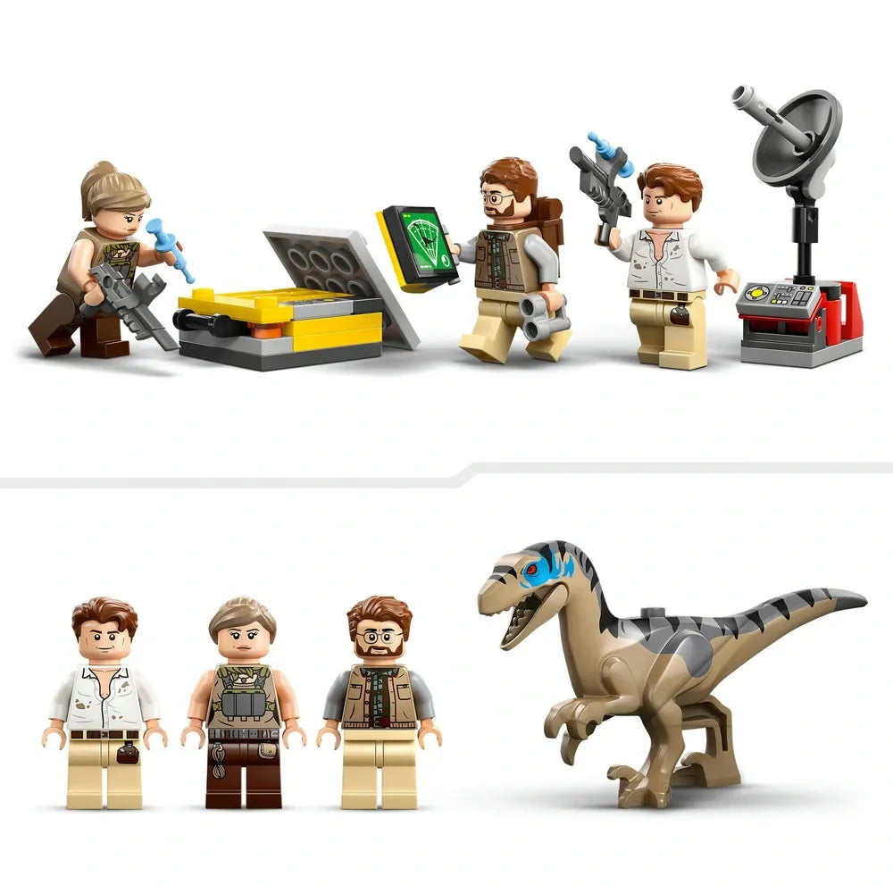 LEGO 76973 Jurassic World Set – Raptor and Titanosaurus Adventure Playset