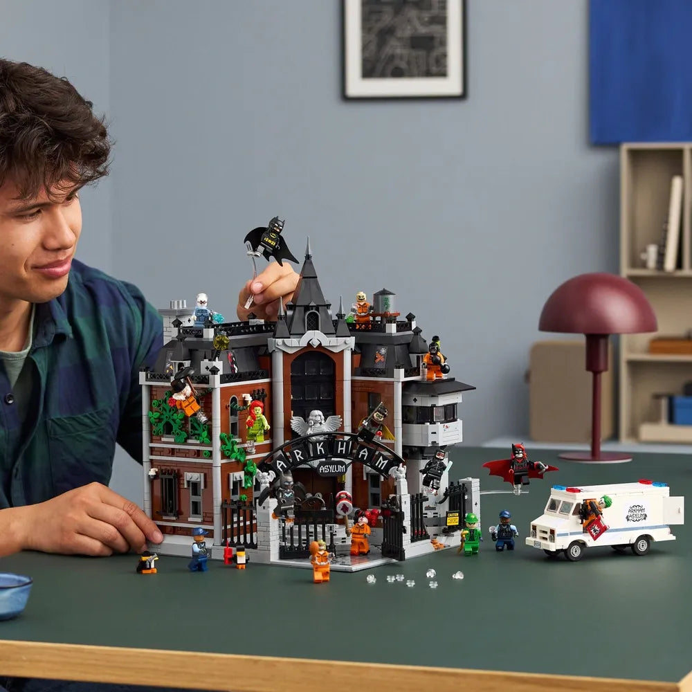 LEGO DC Batman 76300 Arkham Asylum Building Set for Adults Collectors