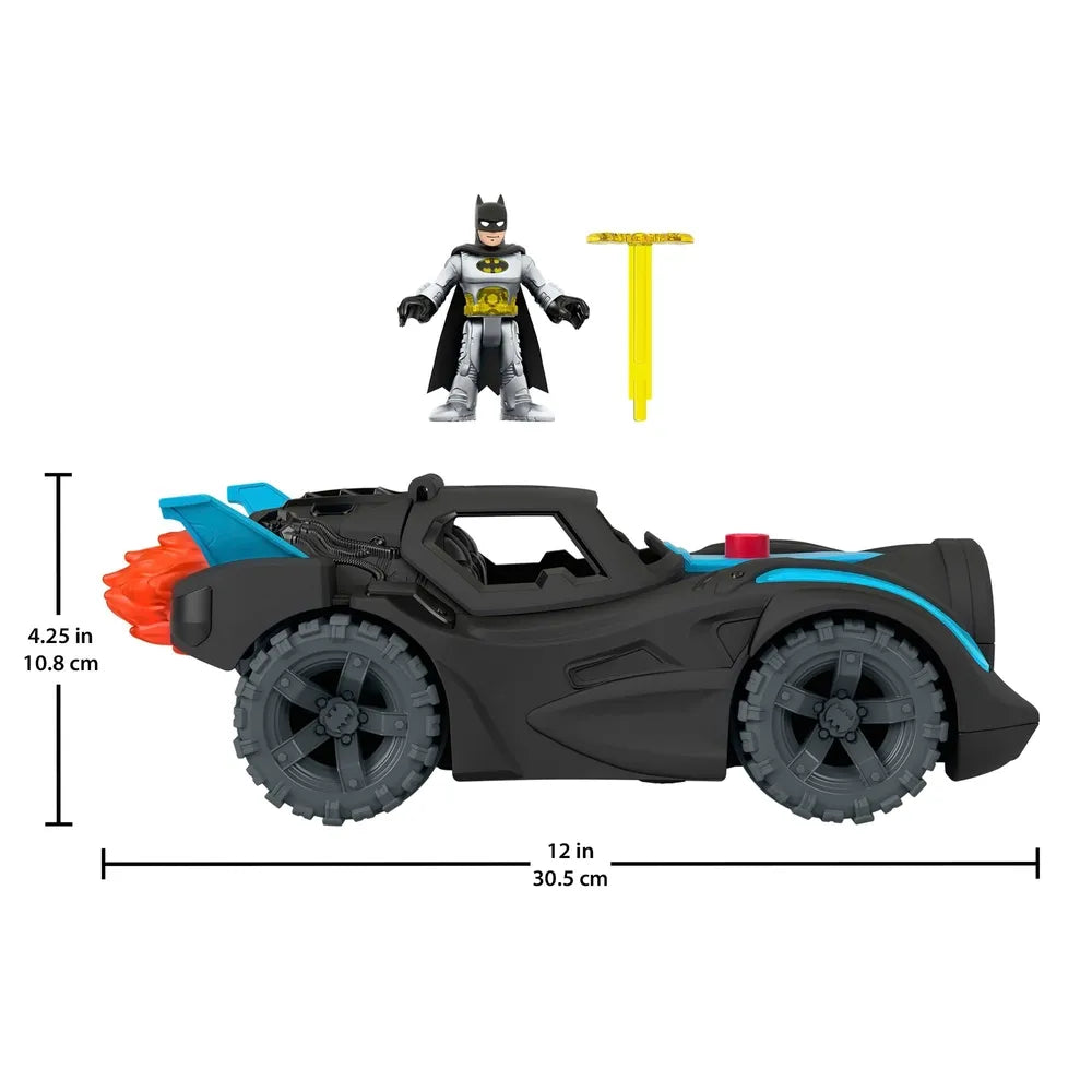 Fisher-Price Imaginext DC Super Friends Batmobile with Batman Figure & Lights