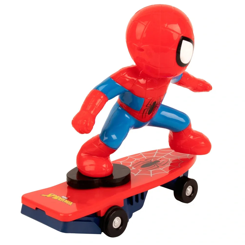 Marvel Spider-Man Remote-Control Skateboard Toy Set