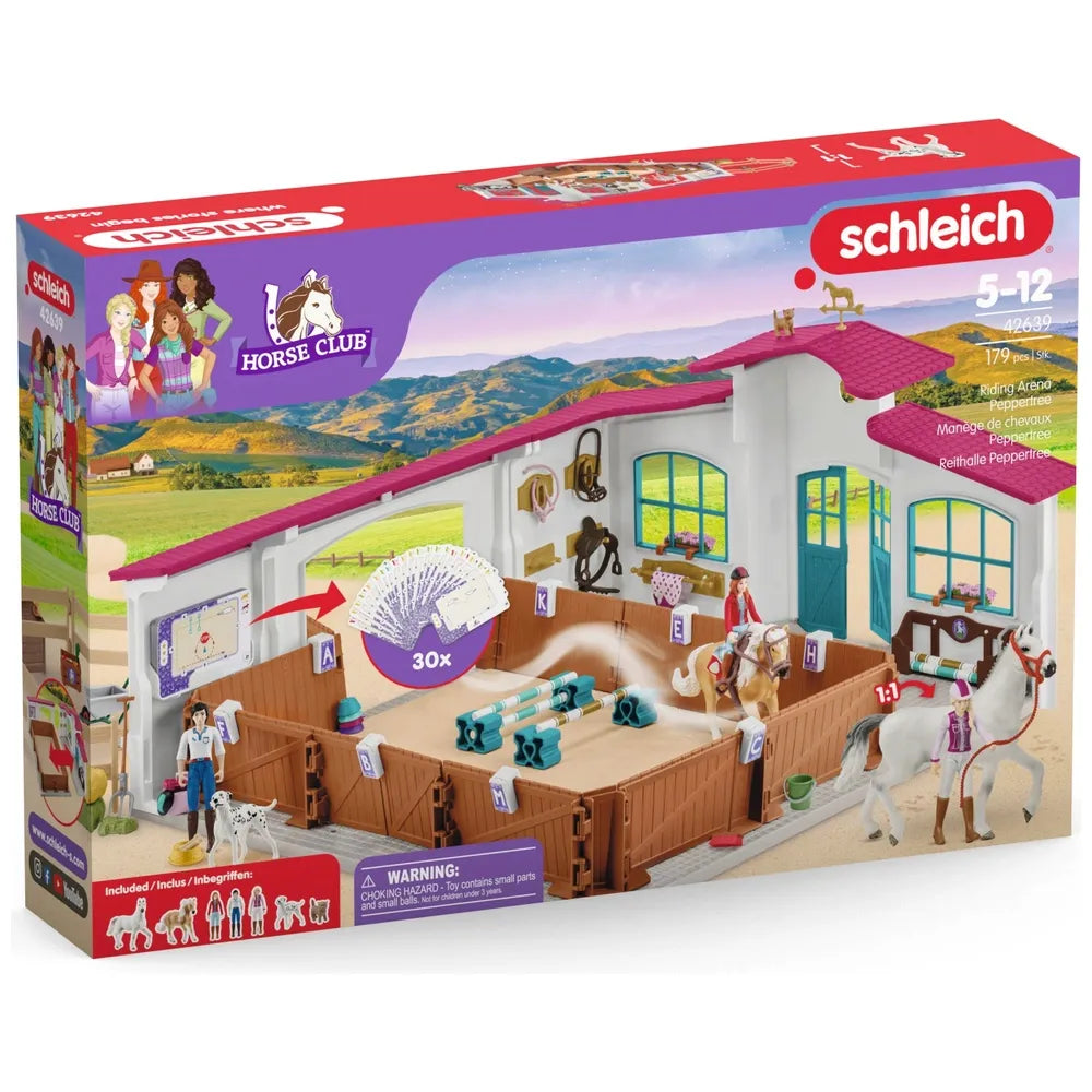 Schleich Horse Club 42639 Peppertree Riding Arena Playset