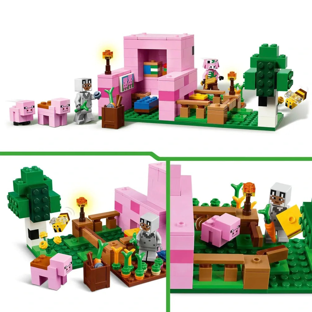 LEGO Minecraft 21268 Baby Pig House Playset