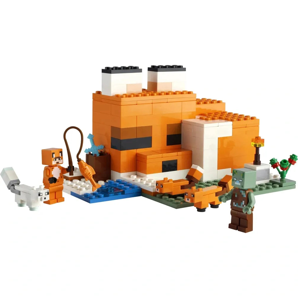 LEGO Minecraft Fox Lodge House 21178 Construction Set