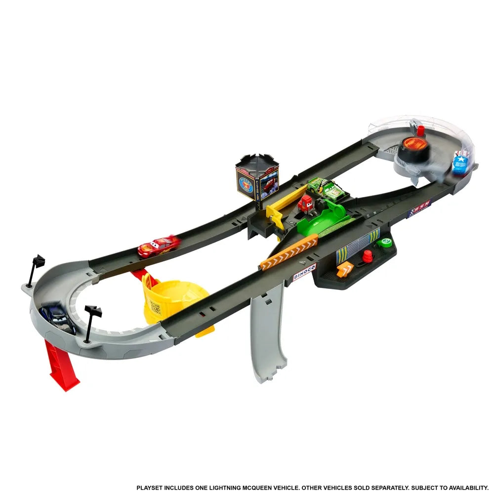Disney Cars Piston Cup Action Speedway Race Track Playset for Kids