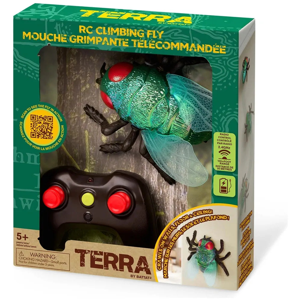 Terra Battat Remote Control Wall-Climbing Fly