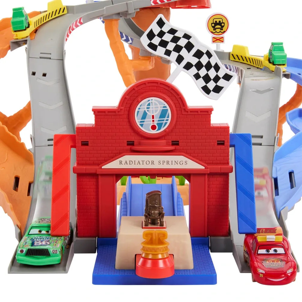 Disney Cars Rescue Road Raceway Adventure Playset