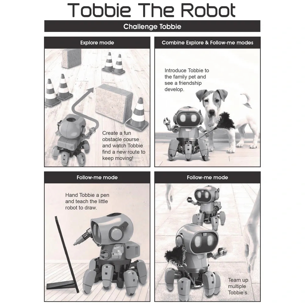 Tobbie the Robot Build-Your-Own Kit