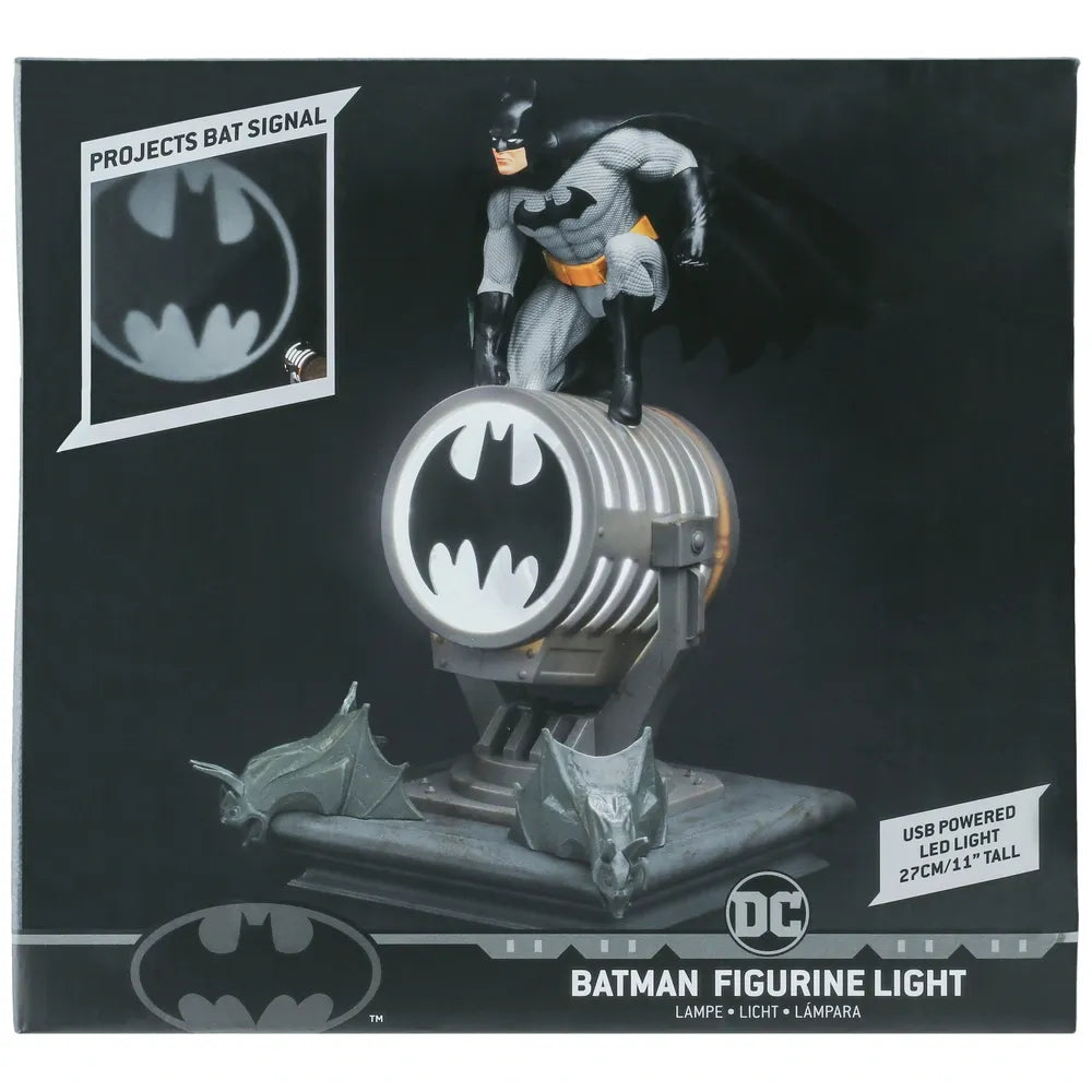 Batman Figurine Lamp Collectible LED Night Light for Kids and Fans