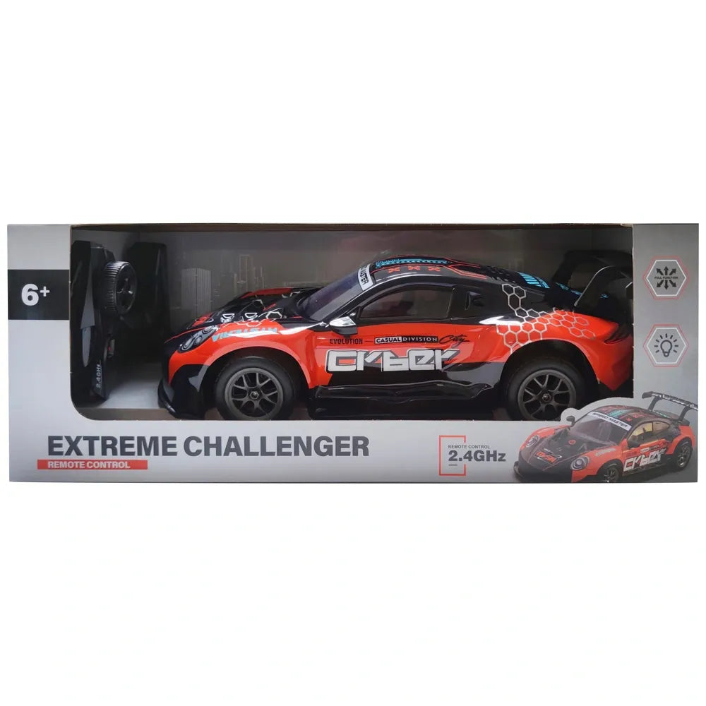Remote Control Extreme Challenger Sports Car 1:8 Scale