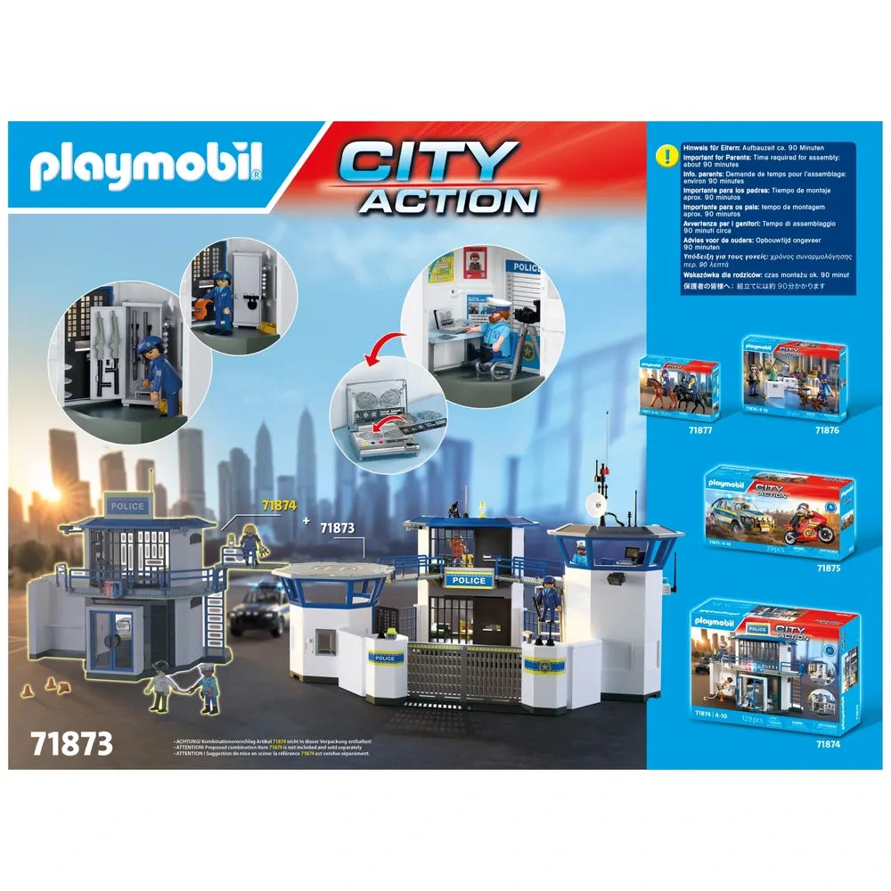Playmobil City Action 71873 Police Command Centre 253-Piece Set