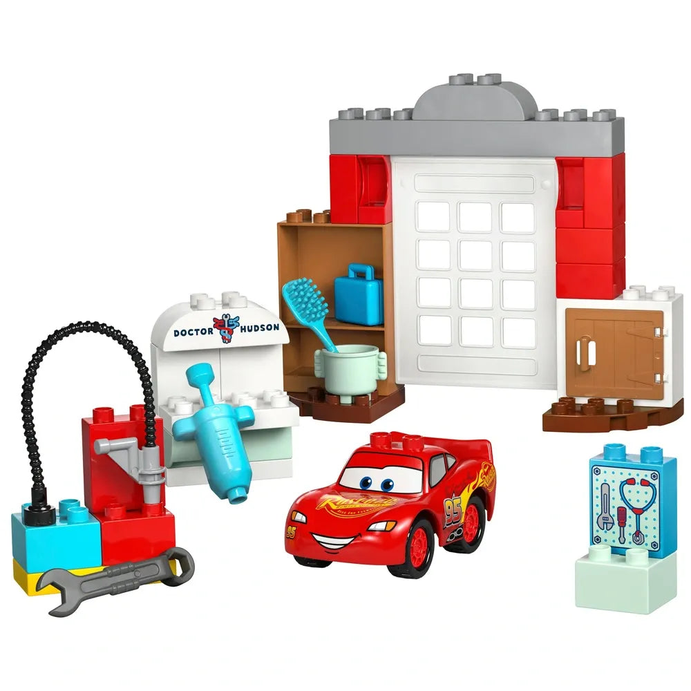 LEGO DUPLO 10456 Disney Pixar Cars McQueen’s Visit to Doc’s Garage Set