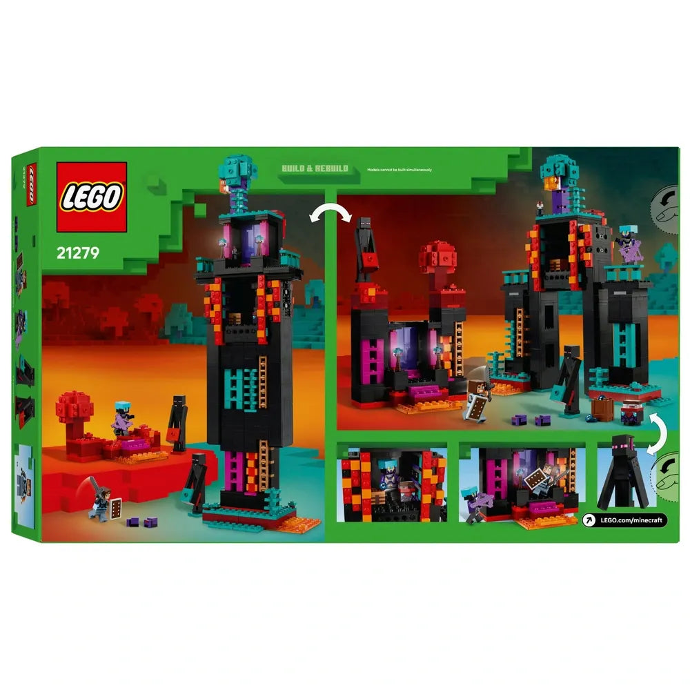 LEGO Minecraft 21279 Enderman Tower Playset