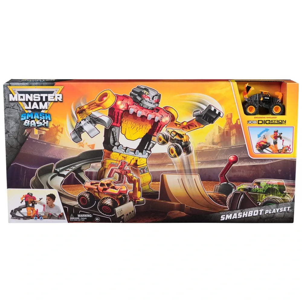 Monster Jam Smash & Bash 1:64 SmashBot Playset
