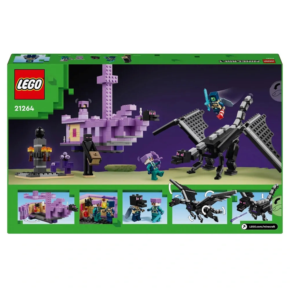 LEGO Minecraft The Ender Dragon and End Ship Set 21264