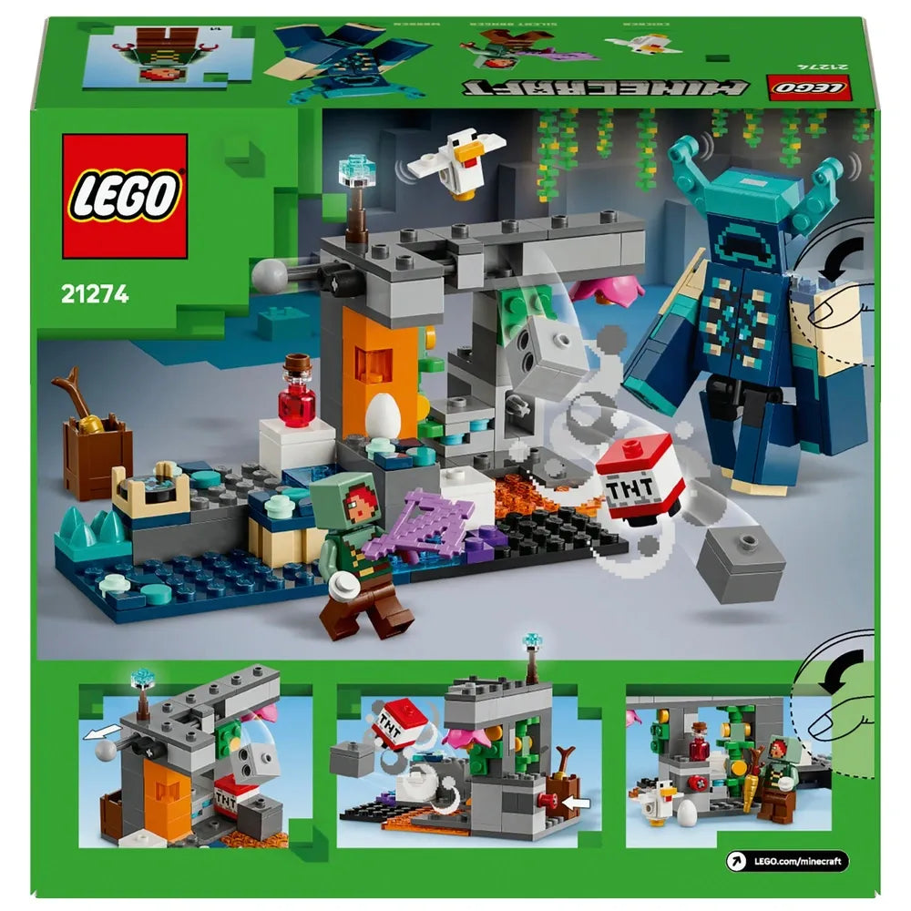 LEGO Minecraft 21274 Warden Encounter Playset