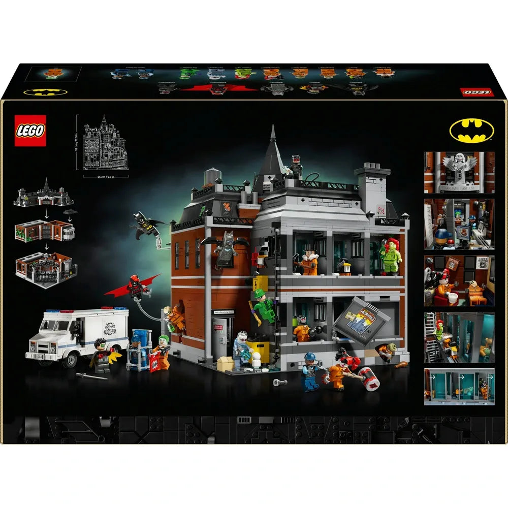 LEGO DC Batman 76300 Arkham Asylum Building Set for Adults Collectors