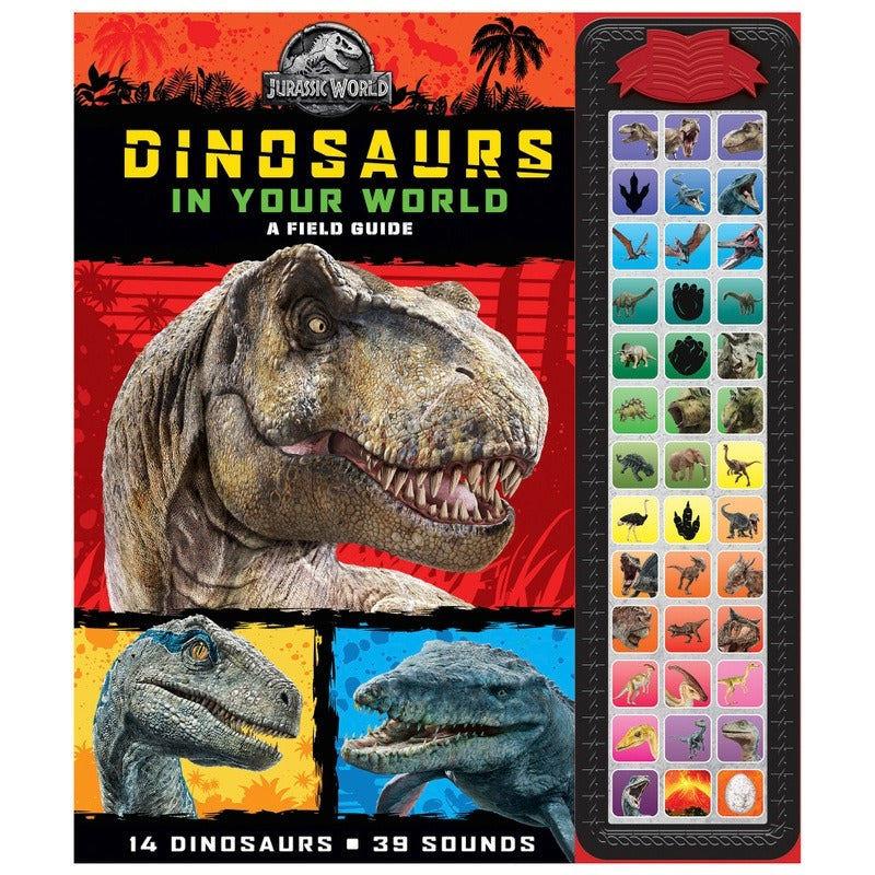 Jurassic World Dinosaurs in Your World Interactive Sound Book