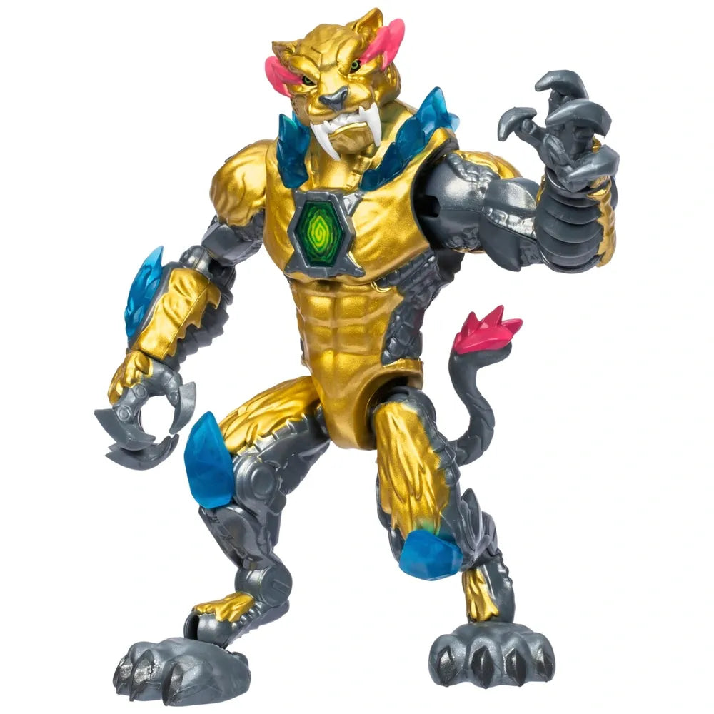 MrBeast Lab Mutators Golden Panther Mutation Chamber Action Figure