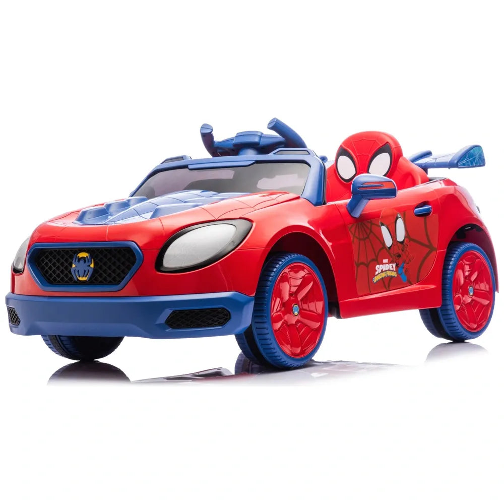 Spidey and His Amazing Friends 12V Ride On Car with Remote Control for Kids Toys