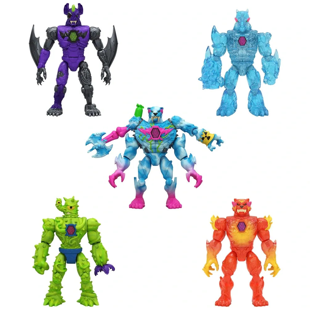 MrBeast Lab Hybrids Hyper Fusion Mix & Match 5-Figure Action Pack Set