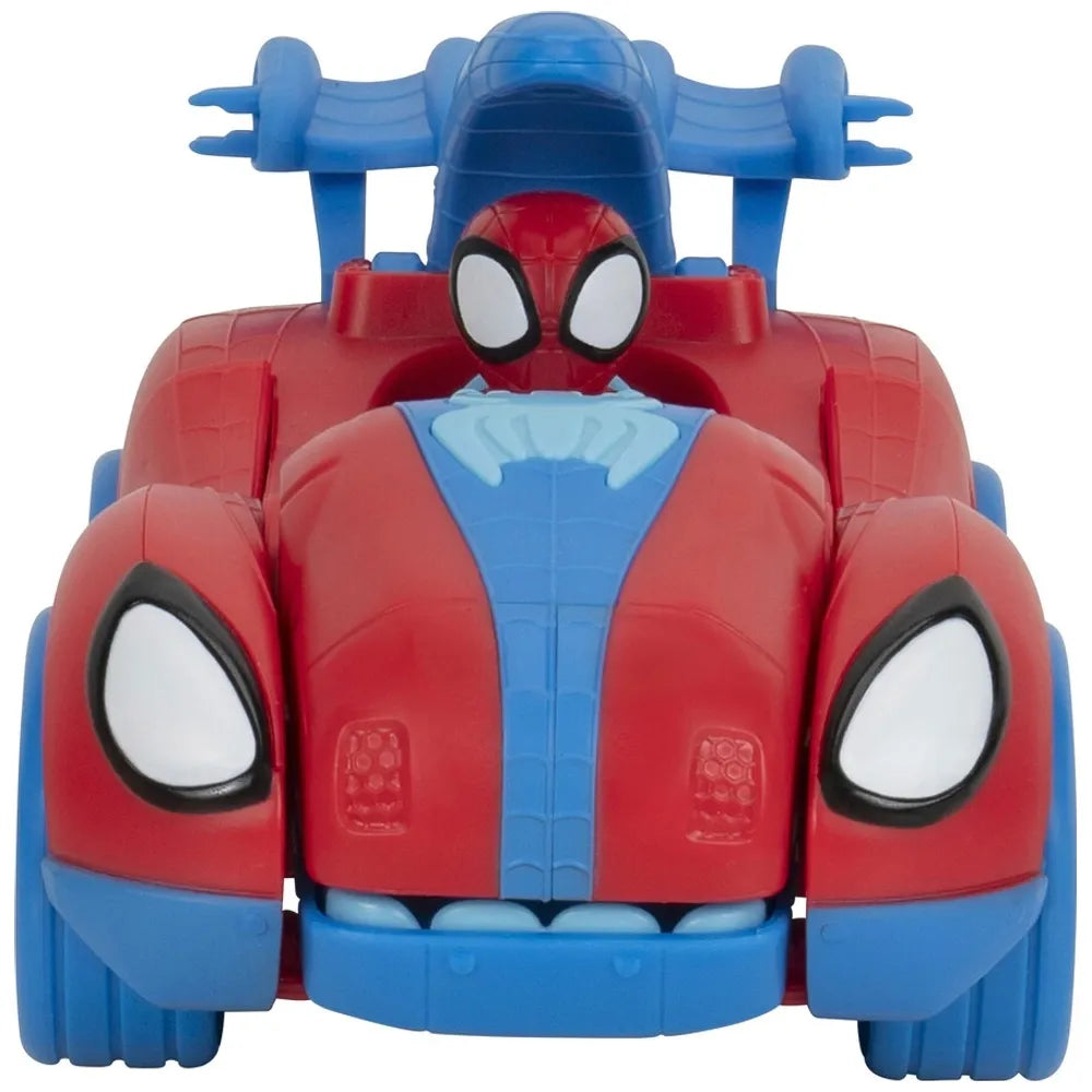 Spidey and His Amazing Friends Spidey-Rex Racer 2-in-1 Ride-On Toy Set for Kids