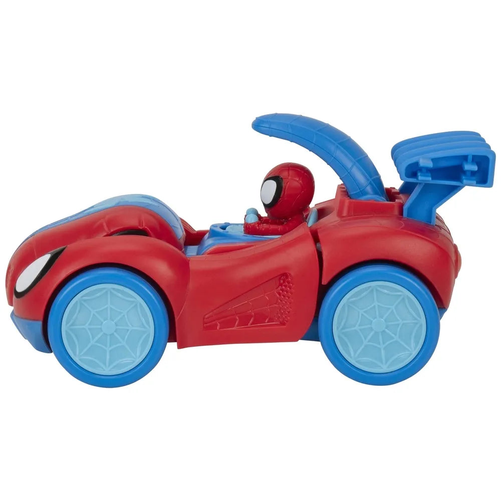 Spidey and His Amazing Friends Spidey-Rex Racer 2-in-1 Ride-On Toy Set for Kids