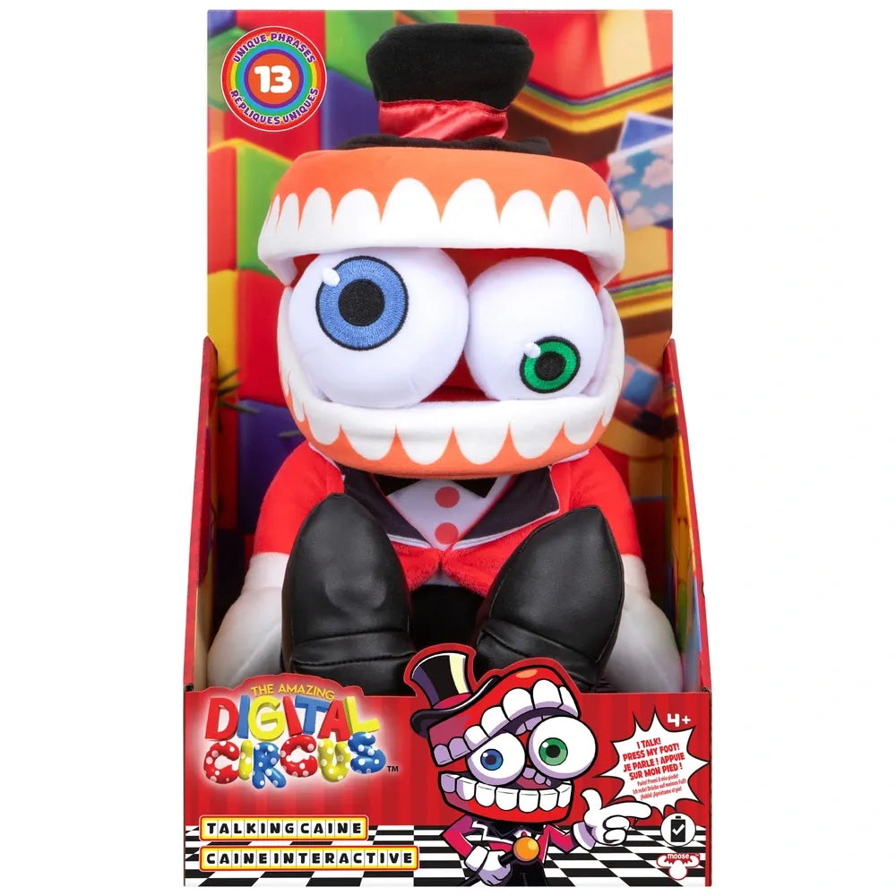 Amazing Digital Circus Caine Talking Plush Toy with 13 Phrases