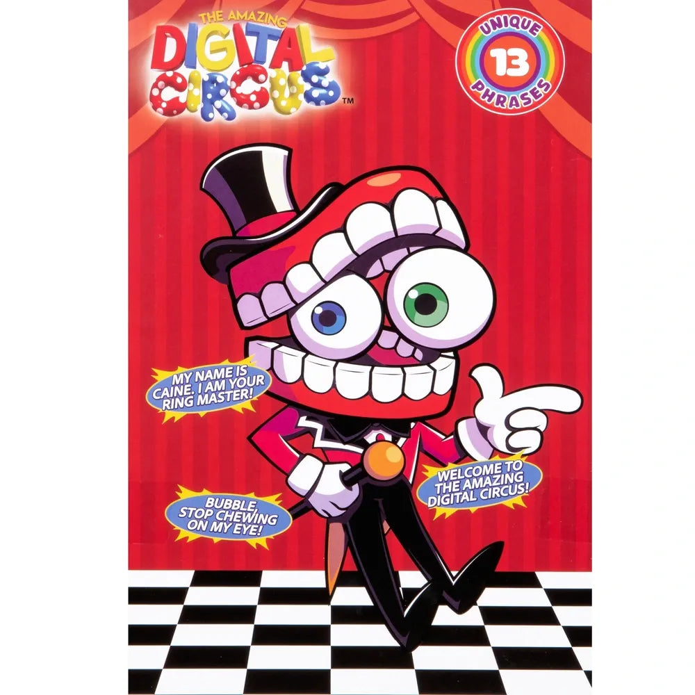 Amazing Digital Circus Caine Talking Plush Toy with 13 Phrases