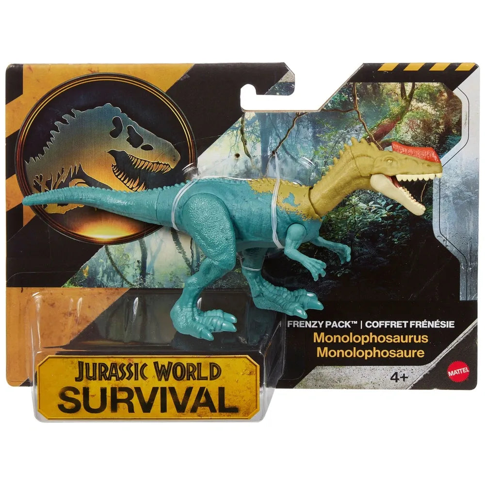Jurassic World Survival Frenzy Pack Monolophosaurus Dinosaur Action Figure